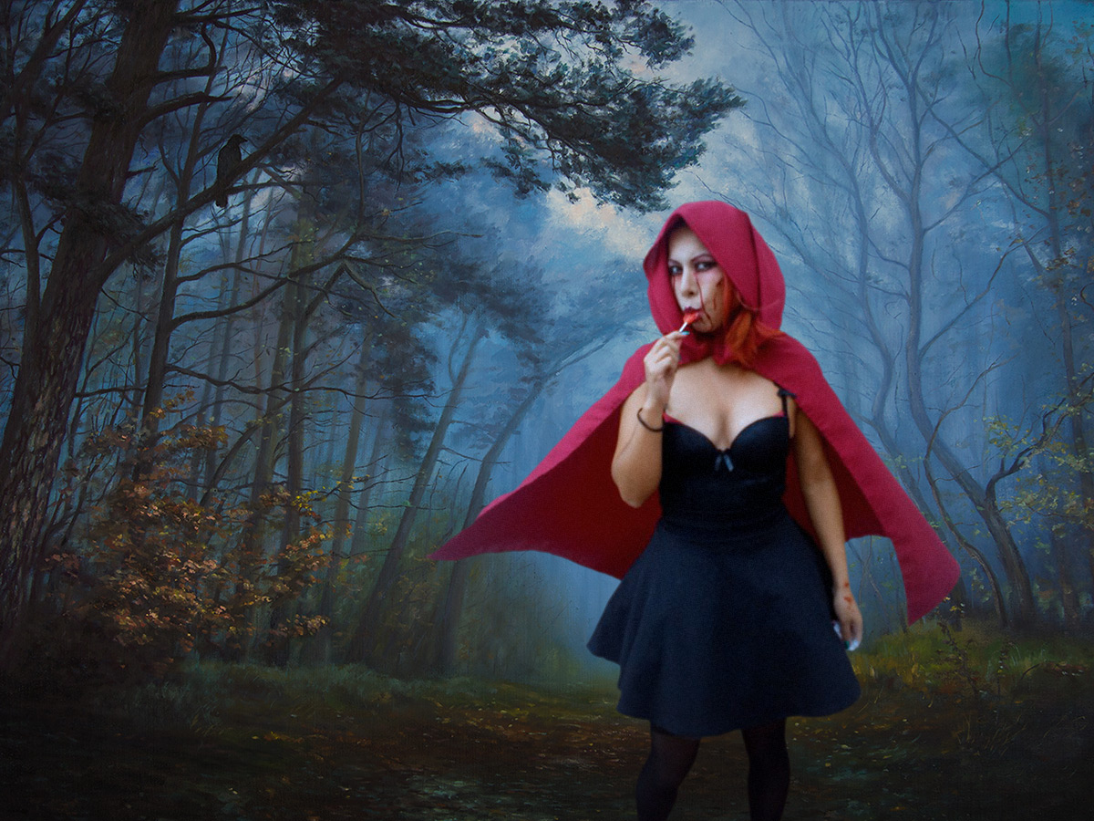 Lil zombiefied Red Riding Hood (imagen 1)