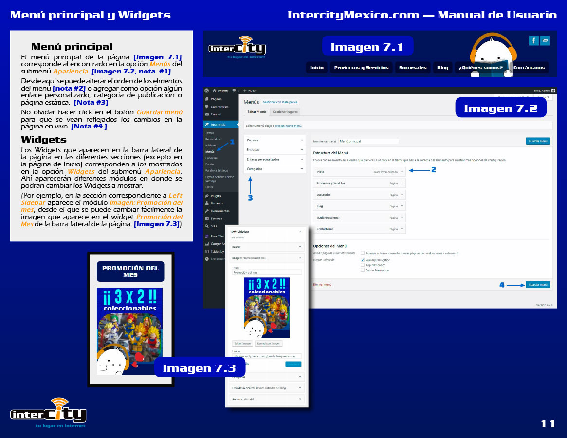Manual de Usuario para sitio web en Wordpress (imagen 1)